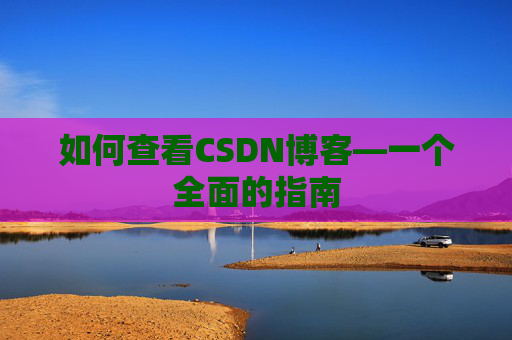 如何查看CSDN博客—一个全面的指南